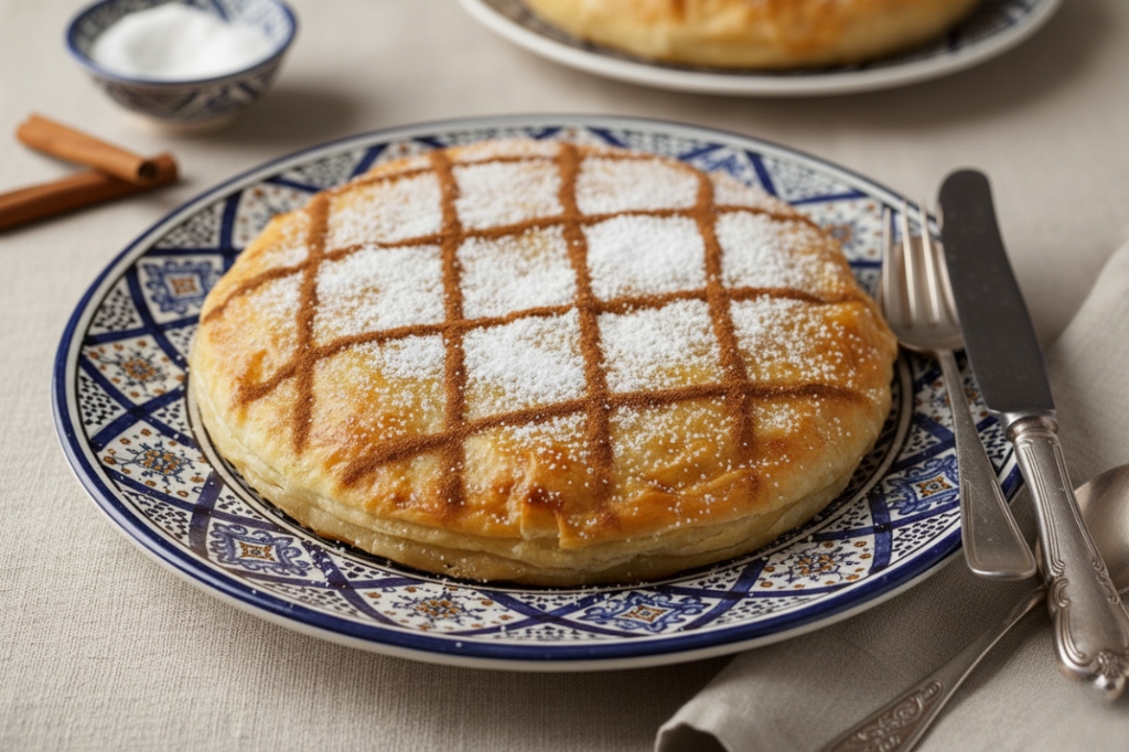 Pastilla au Poulet aux Amandes & Cannelle